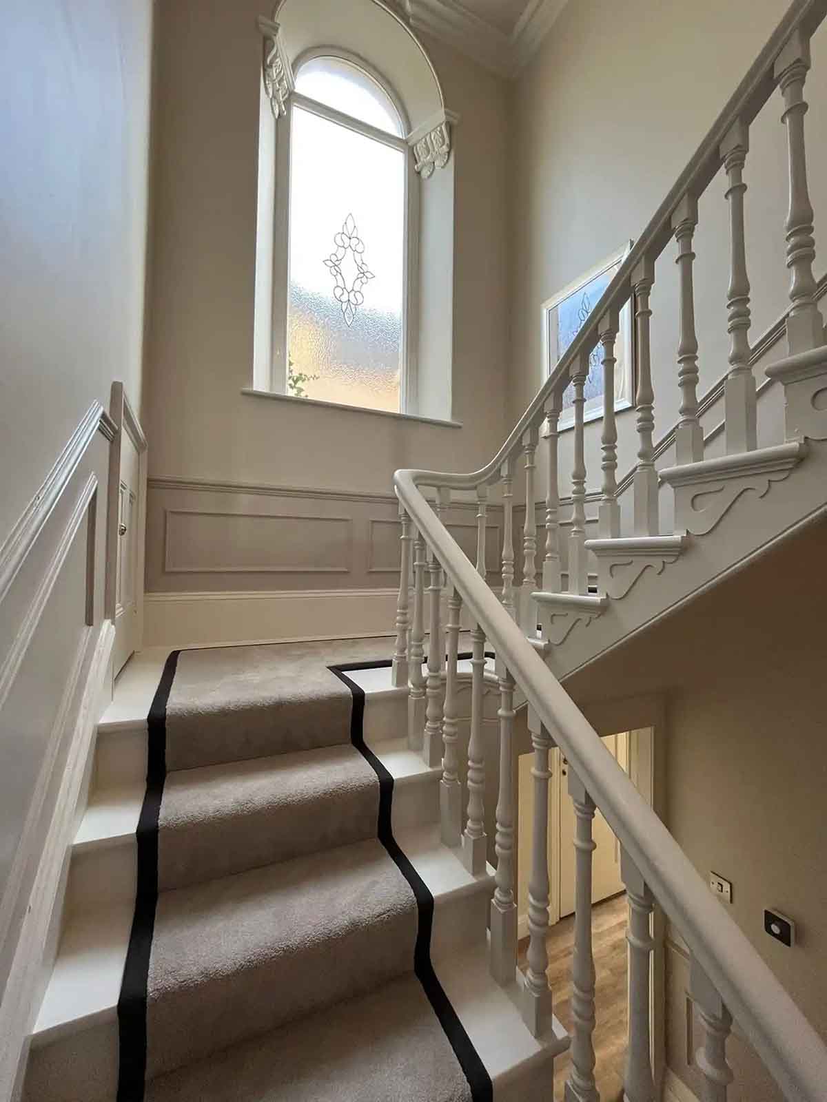 hallway stairs