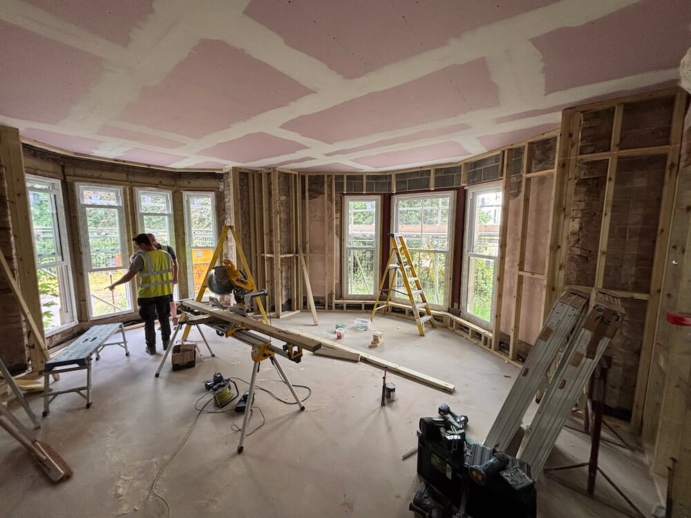 Knightstone working on a property renovation